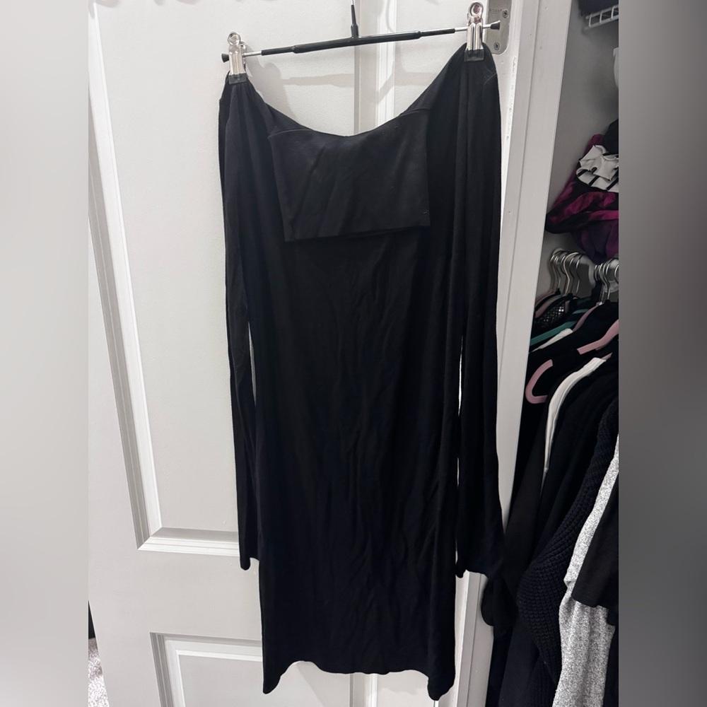 Lulus Black Long Sleeve Dress
